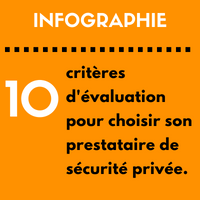 Prestataire de sécurité : 10 critères d’évaluation incontournables